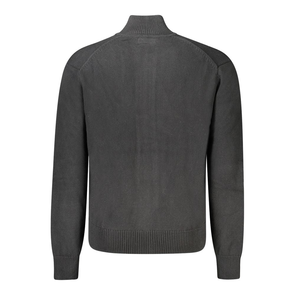 Pull Guess Jeans en coton noir pour homme