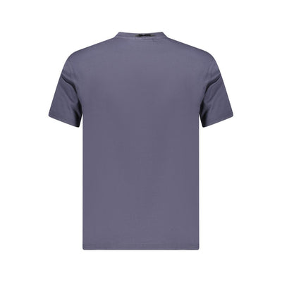 Napapijri Blue Cotton Men T-Shirt