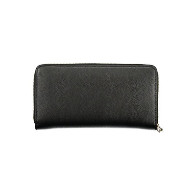 Tommy Hilfiger Zwarte Polyethyleen Dames Portemonnee