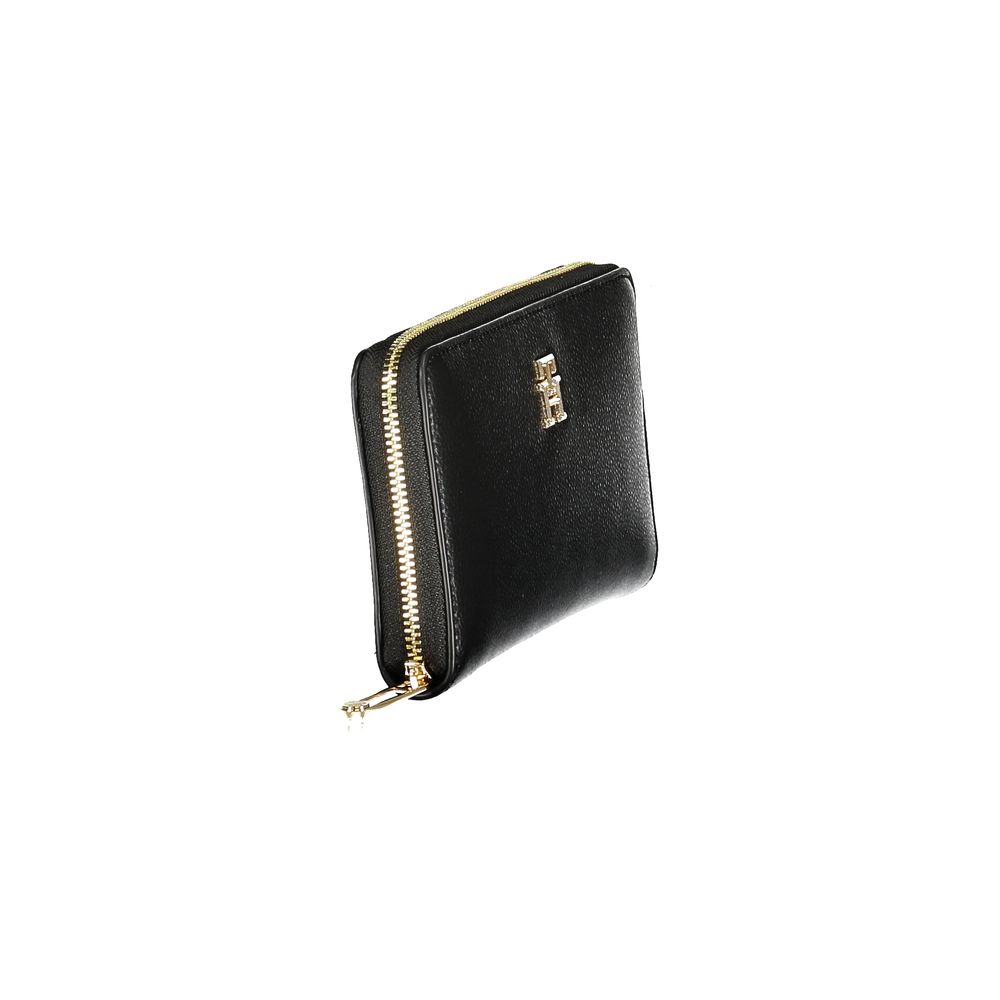 Tommy Hilfiger Zwarte Polyethyleen Dames Portemonnee
