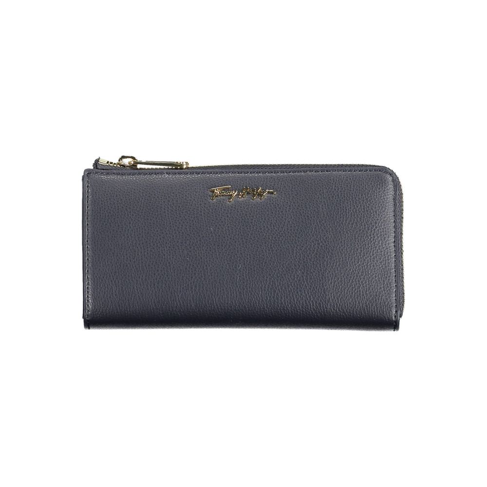 Tommy Hilfiger Blauwe Polyethyleen Dames Portemonnee