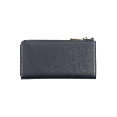 Tommy Hilfiger Blauwe Polyethyleen Dames Portemonnee