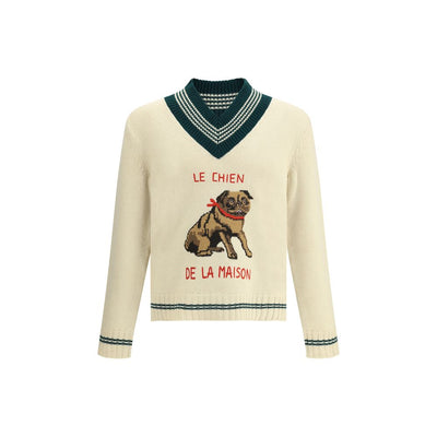 Pull en laine Valentino Le Chien De La Maison