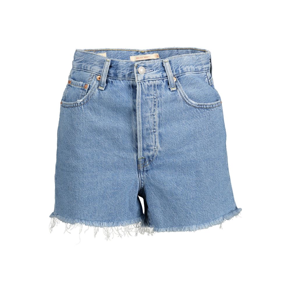 Short Levi's bleu clair en coton pour femme