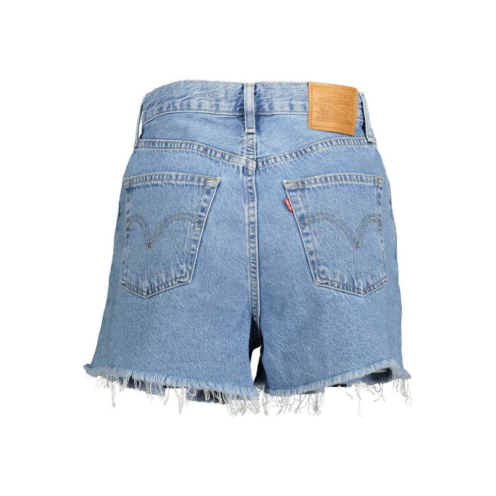 Short Levi's bleu clair en coton pour femme