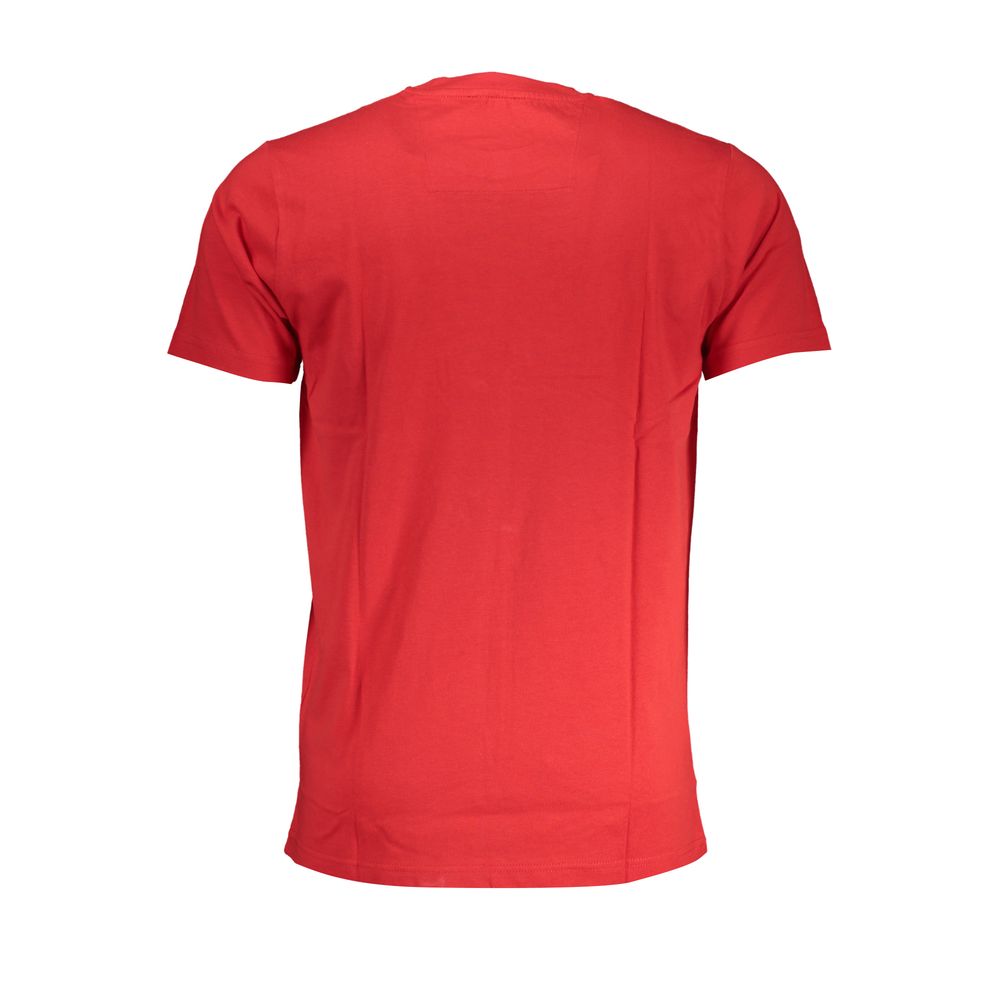 Cavalli Class Rood Katoenen T-shirt