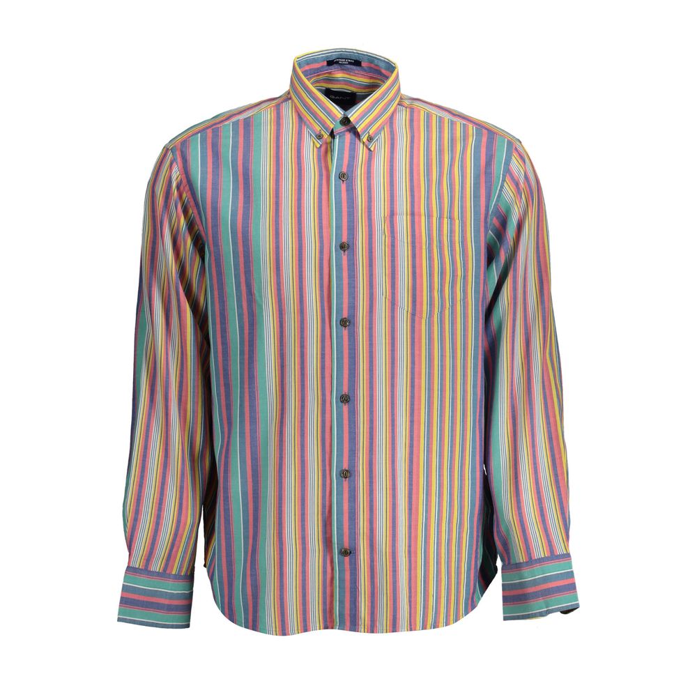 Gant Blauw Katoenen Herenoverhemd