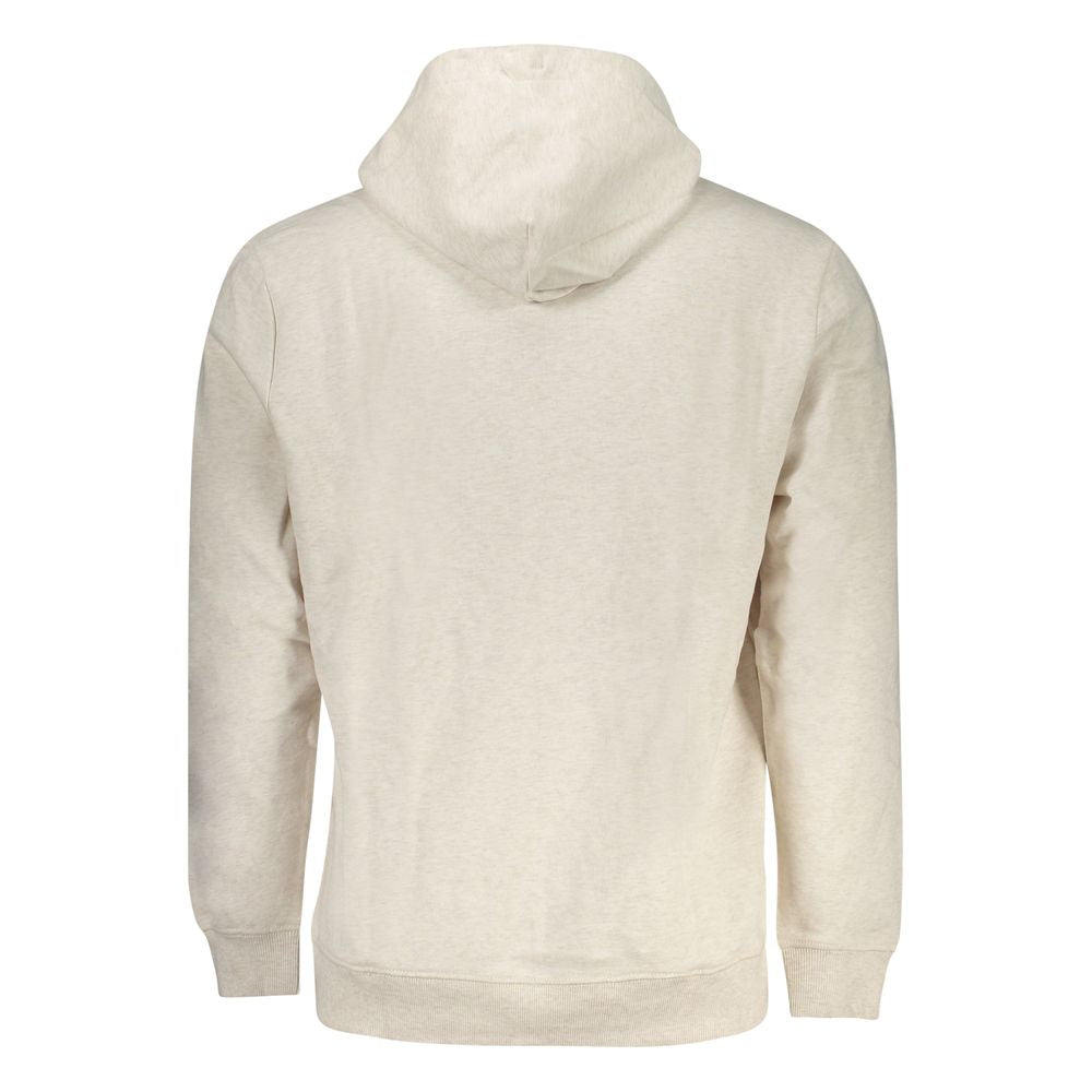 Pull homme en coton beige Tommy Hilfiger