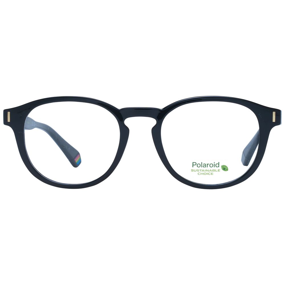 Polaroid Zwarte Unisex Optische Monturen