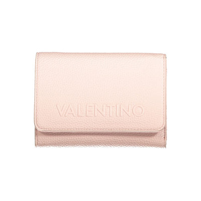 Mario Valentino Pink Polyethylene Wallet