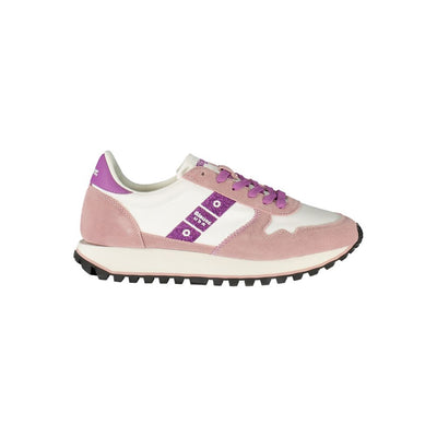 Baskets Blauer en cuir blanc pour femme