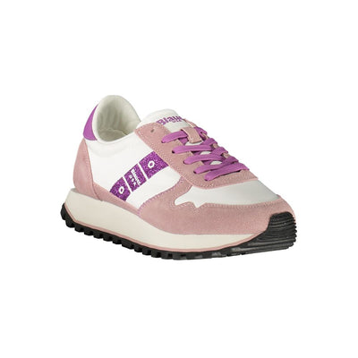 Baskets Blauer en cuir blanc pour femme