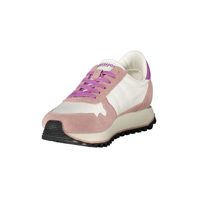 Baskets Blauer en cuir blanc pour femme