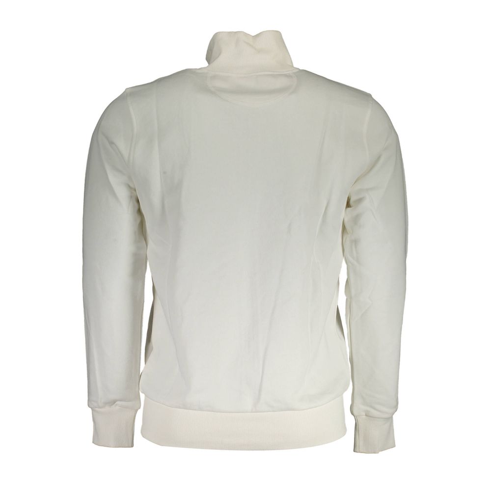 Pull homme en coton blanc La Martina