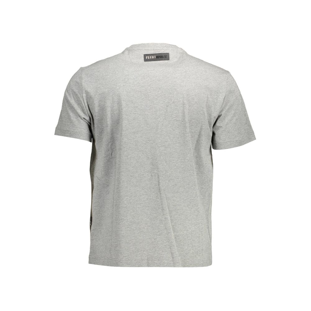 Plein Sport Grijs Katoenen Heren T-shirt