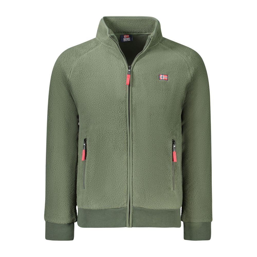 Veste homme en polyester vert Norvège 1963