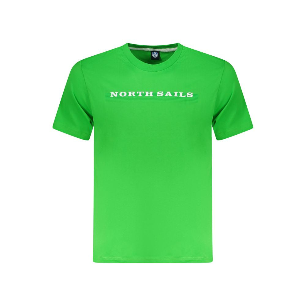 T-shirt homme en coton vert North Sails