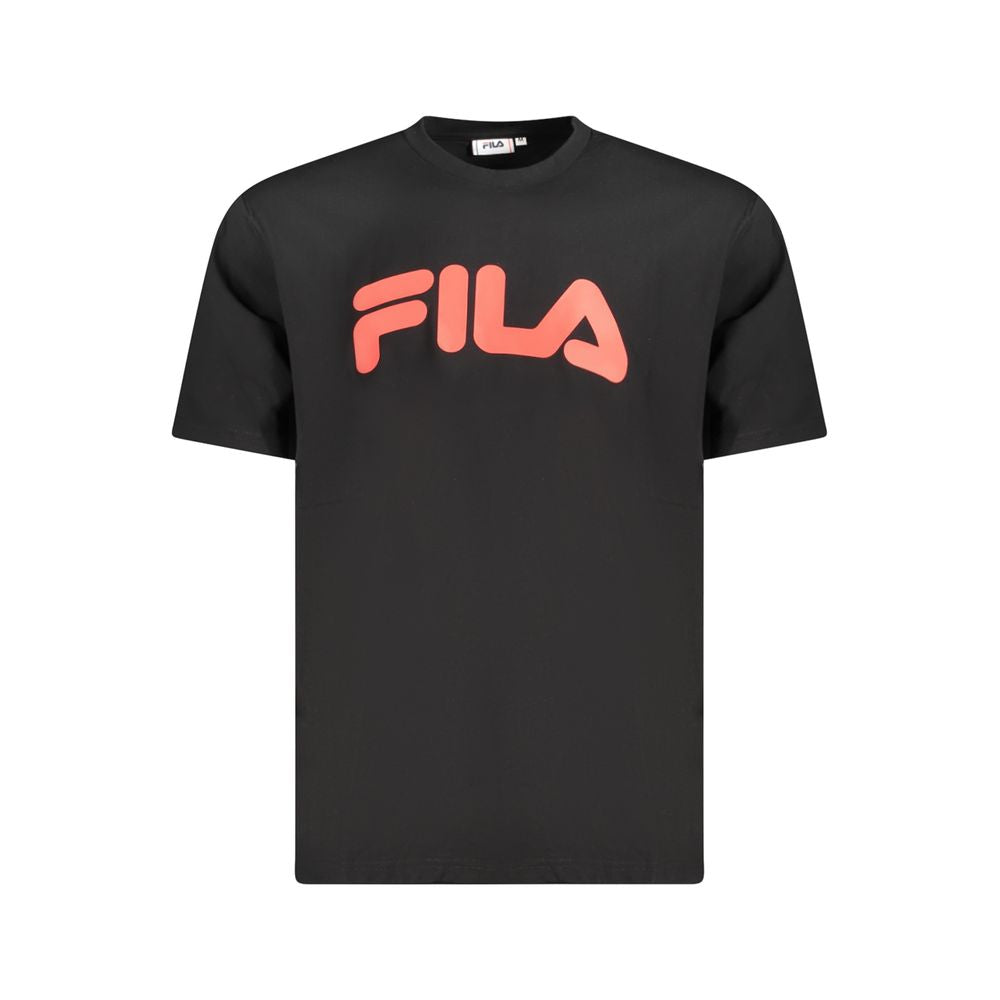 Fila Zwart Katoenen Heren T-shirt