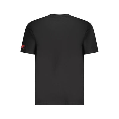 Fila Zwart Katoenen Heren T-shirt