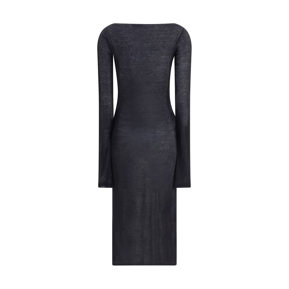 Miu Miu Lange jerseyjurk