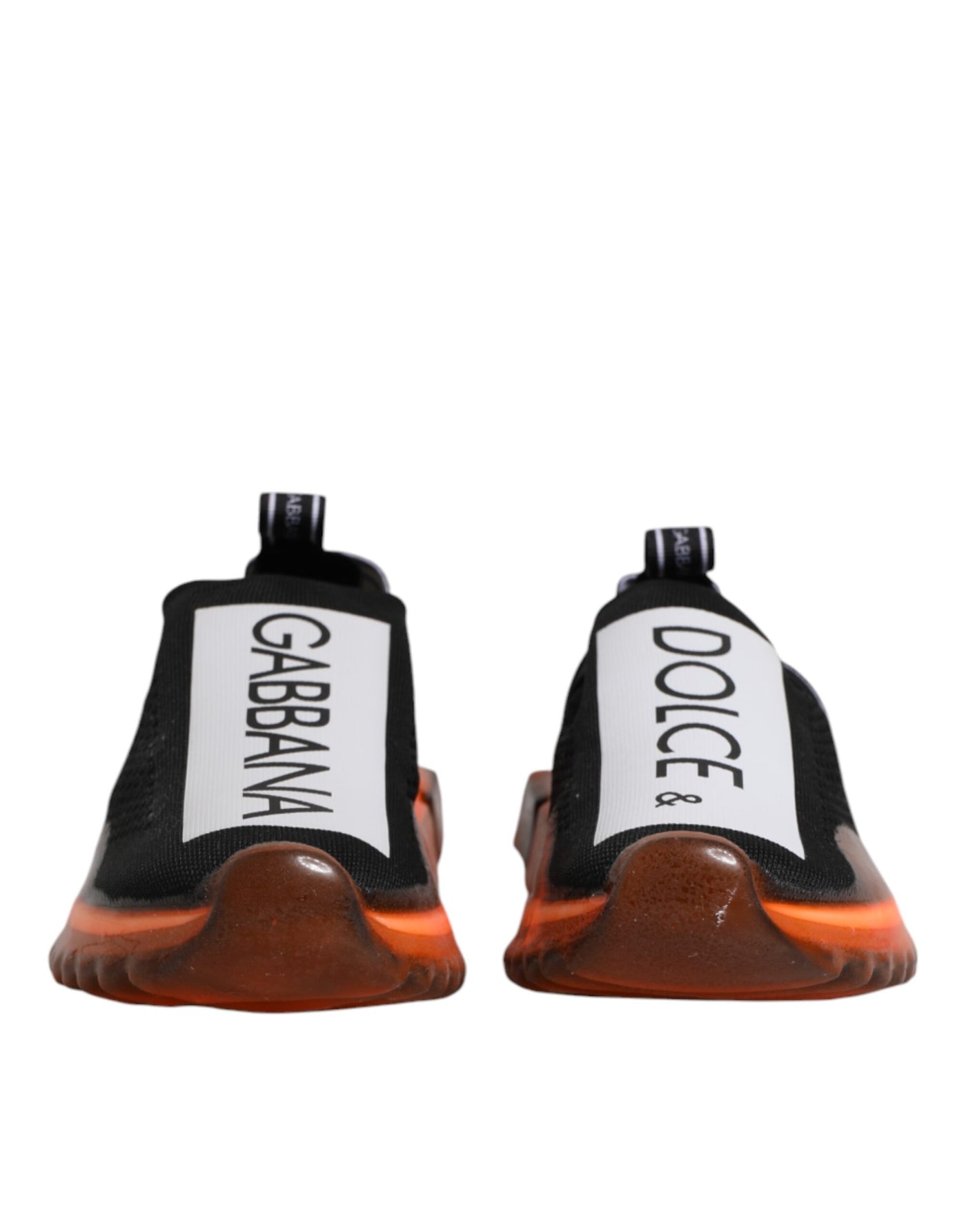 Dolce &amp; Gabbana Zwart Wit Slip On Sorrento Sneakers Schoenen