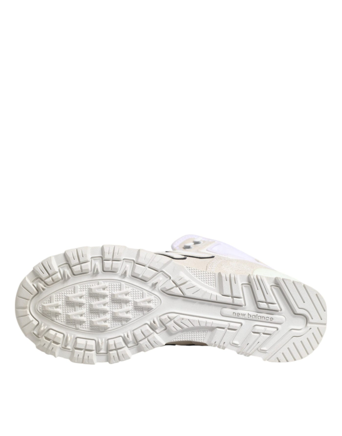 Baskets New Balance en daim blanc cassé