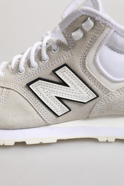Baskets New Balance en daim blanc cassé