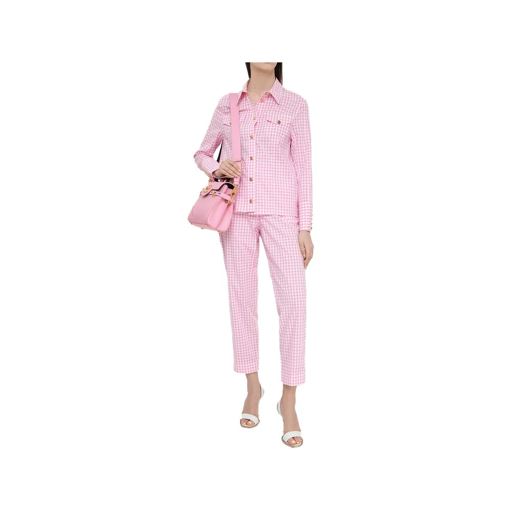 Balmain roze katoenen jeans en broek