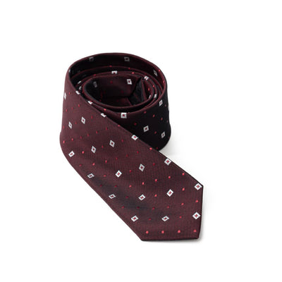 Dolce &amp; Gabbana Bordeaux Zijden Stropdassen &amp; Strik