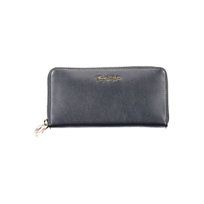 Tommy Hilfiger Blauwe Leren Dames Portemonnee