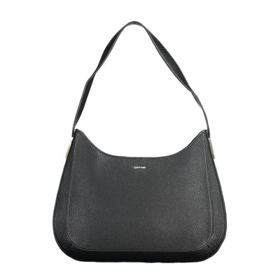 Calvin Klein Zwarte Polyester Dames Handtas