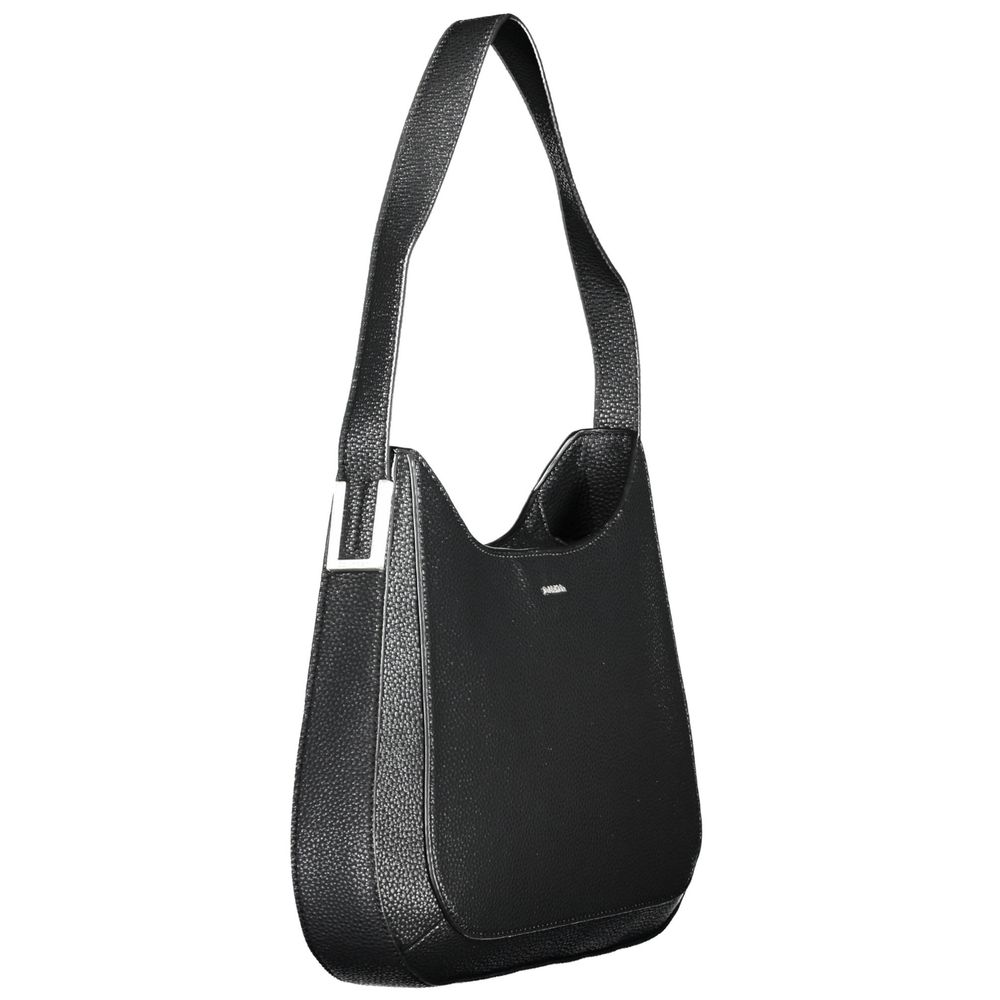 Calvin Klein Zwarte Polyester Dames Handtas