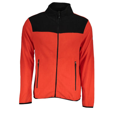 Pull rouge en polyester Norvège 1963