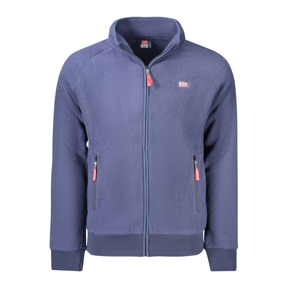 Noorwegen 1963 Blauw Polyester Herenjack