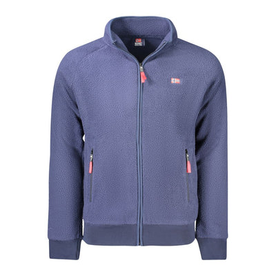 Noorwegen 1963 Blauw Polyester Herenjack