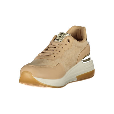 Laura Biagiotti Beige Polyester Dames Sneaker