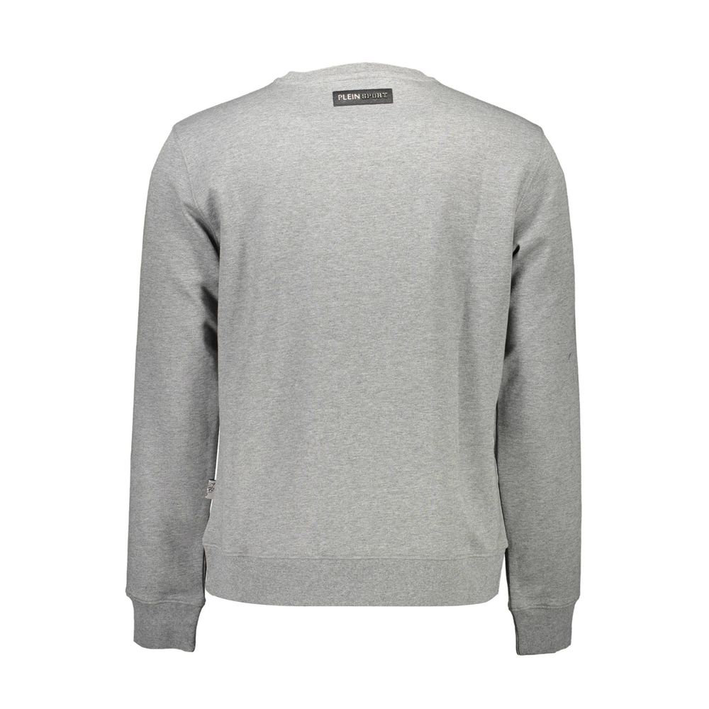 Pull en coton marron Plein Sport pour homme