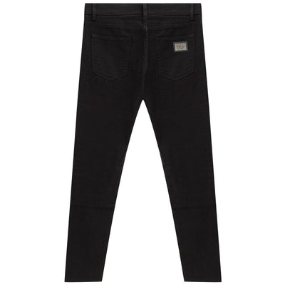Dolce &amp; Gabbana Zwarte Katoenen Jeans Denim