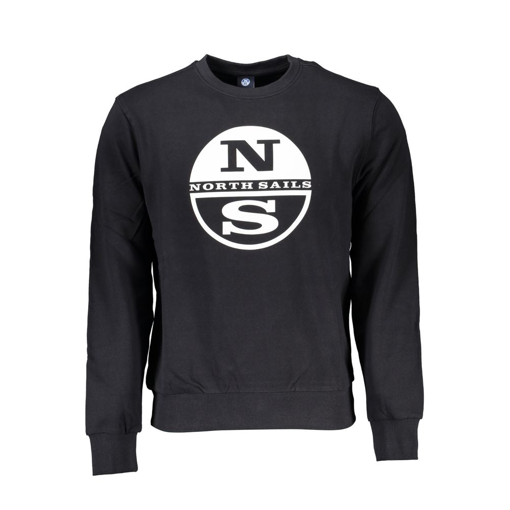 Suéter de algodón negro para hombre de North Sails