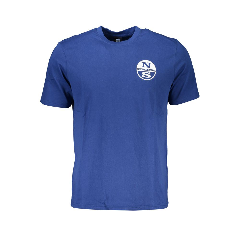 North Sails Blauw Katoenen T-shirt