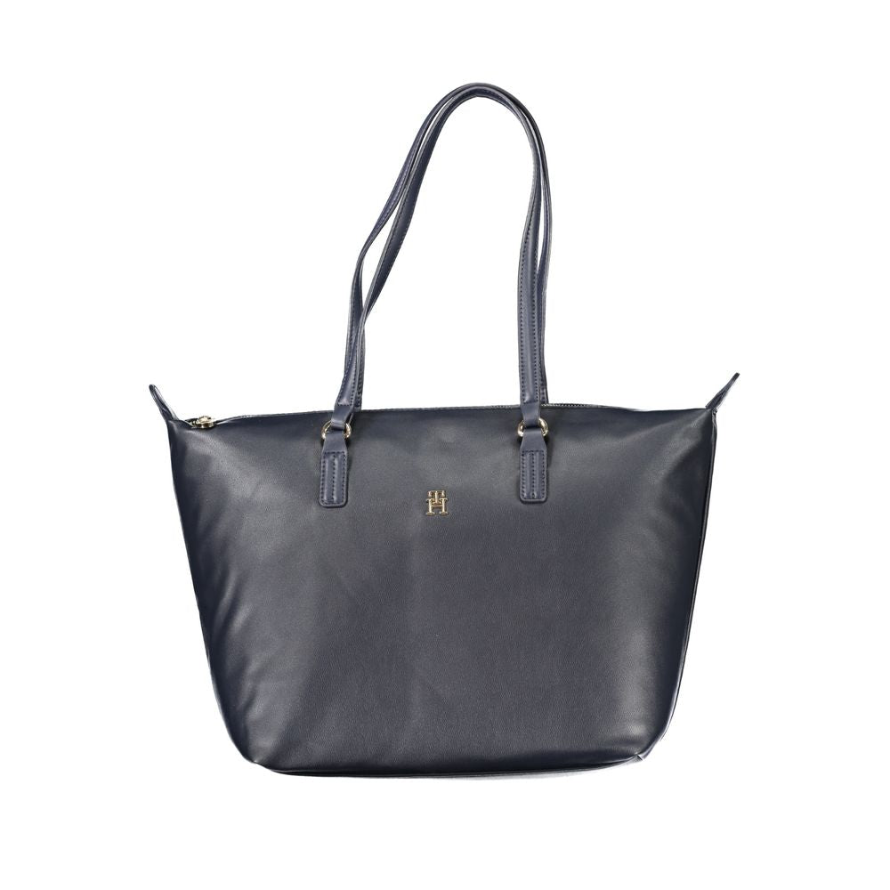Tommy Hilfiger blauwe polyester handtas