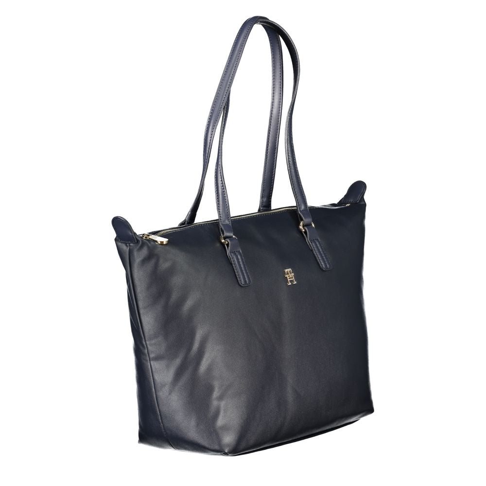 Tommy Hilfiger blauwe polyester handtas