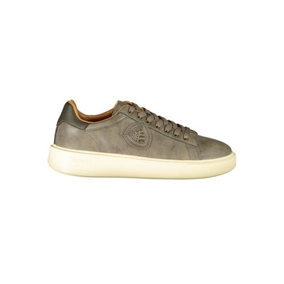 Baskets en polyester beige Blauer