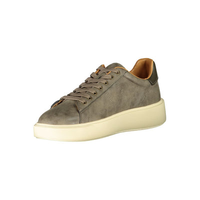 Baskets en polyester beige Blauer