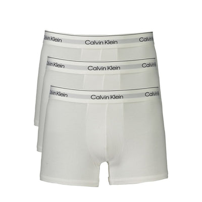 Calvin Klein Witte Katoenen Heren Boxer