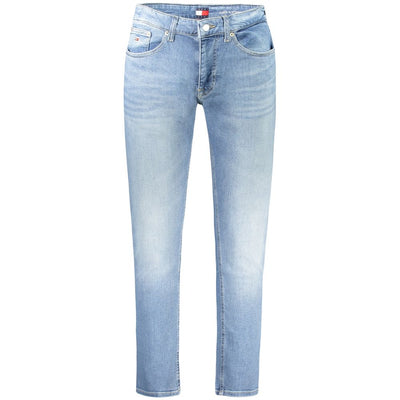 Tommy Hilfiger lichtblauwe katoenen herenjeans