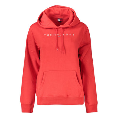 Tommy Hilfiger Rode Biologische Katoenen Damestrui