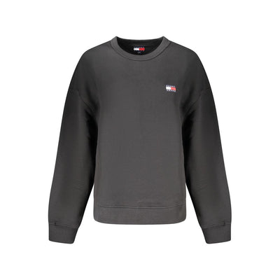 Tommy Hilfiger Black Cotton Women Sweater