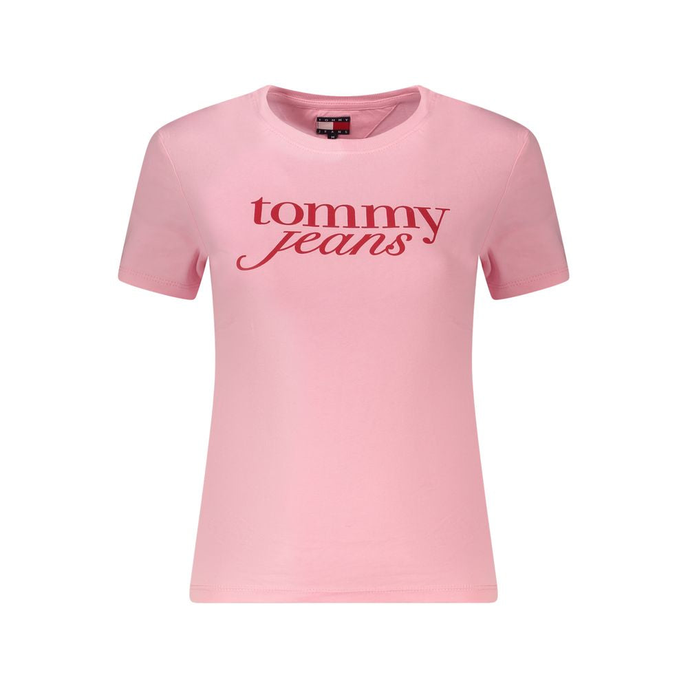 Tommy Hilfiger roze katoenen top en T-shirt