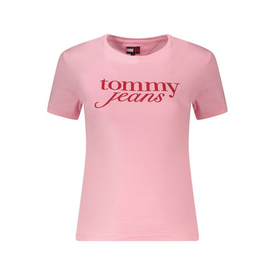 Tommy Hilfiger roze katoenen top en T-shirt